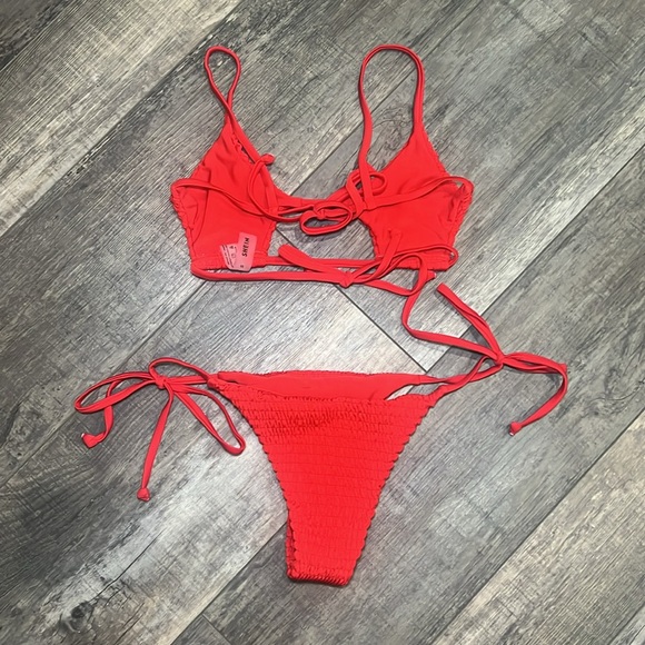 Red Bikini Set - Picture 2 of 2